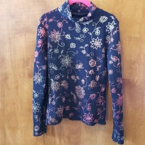 Hobby horse equestrian show slinky top, kids s/m